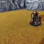 Gnoll with Flail, a Frostgrave miniature