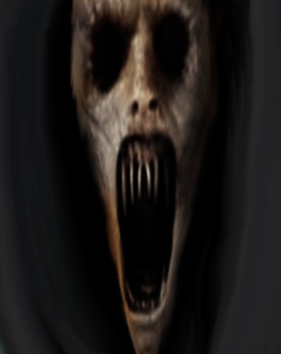 Scary demon photoshop