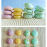 Four Sheets of Macarons