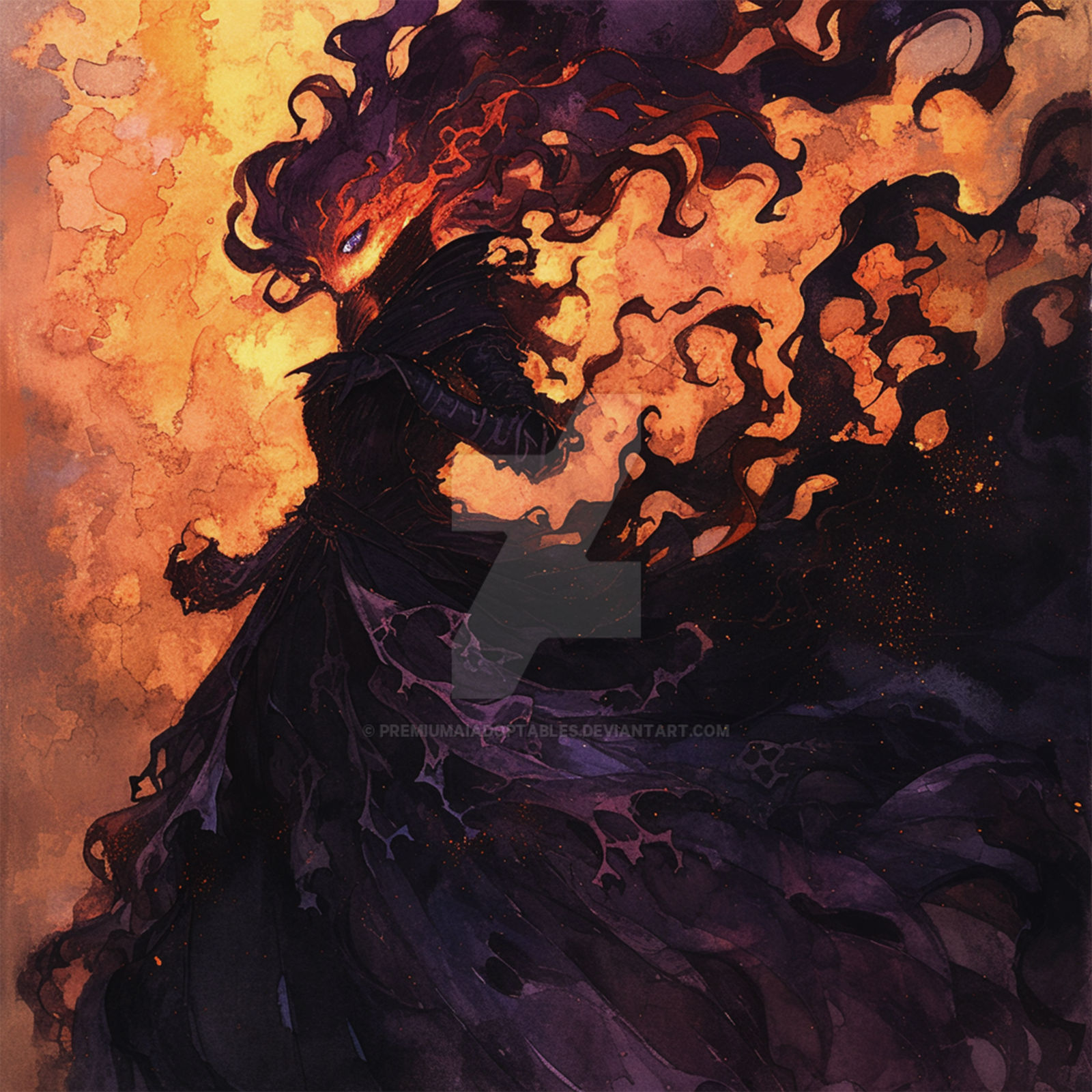 Human Sorcerer Adoptable Character DnD Art 7$ by Dissunder on DeviantArt