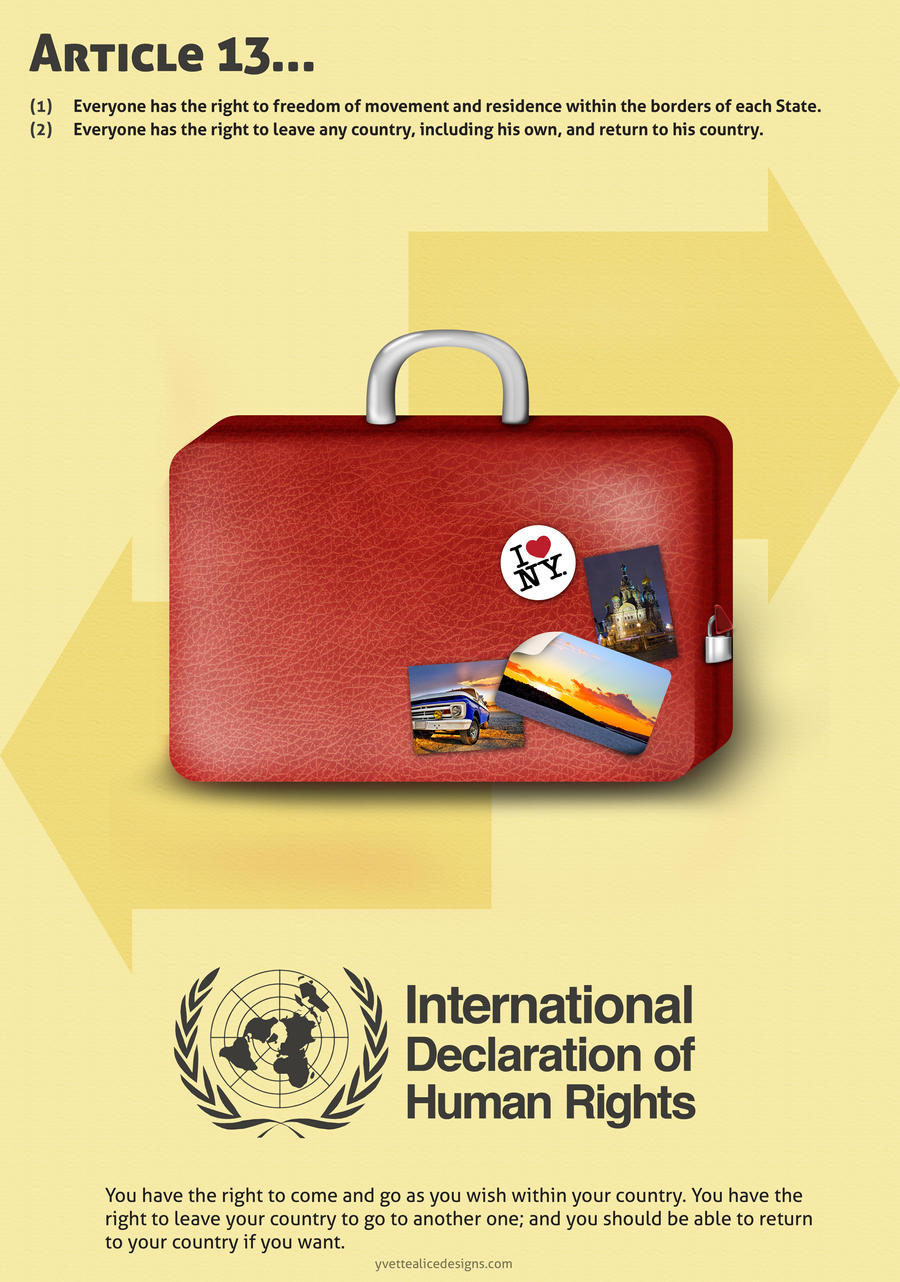 Article 13 Human Rights By Yvettealice On Deviantart Article 13 Human Rights By Yvettealice On Deviantart