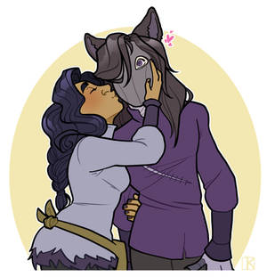 ArtFight: BlackHeart and Wisteria