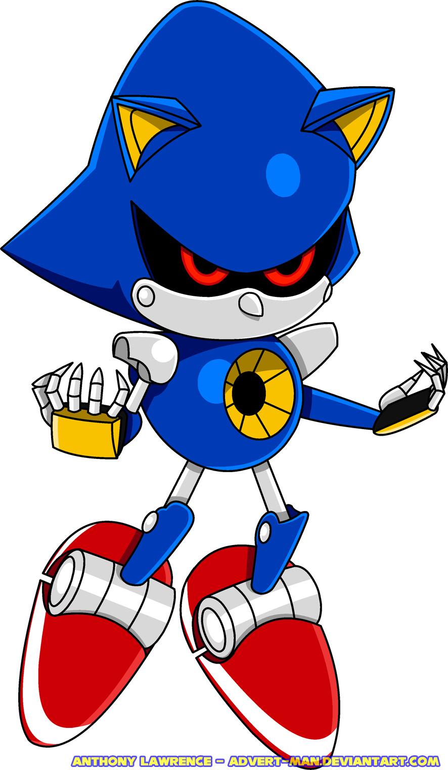 Neo Metal Sonic by Mortdres on DeviantArt