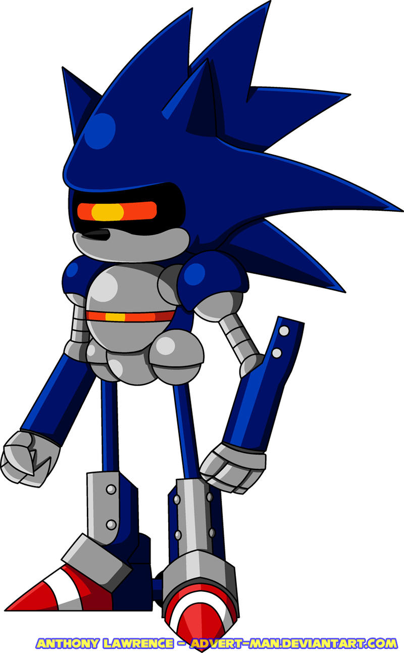 Mecha Sonic by yoshiyaki, Sonic the Hedgehog