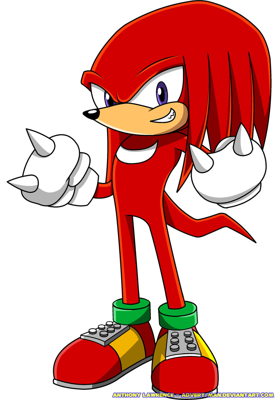 Knuckles the Echidna by Advert man on DeviantArt Knuckles the Echidna by Advert man on DeviantArt