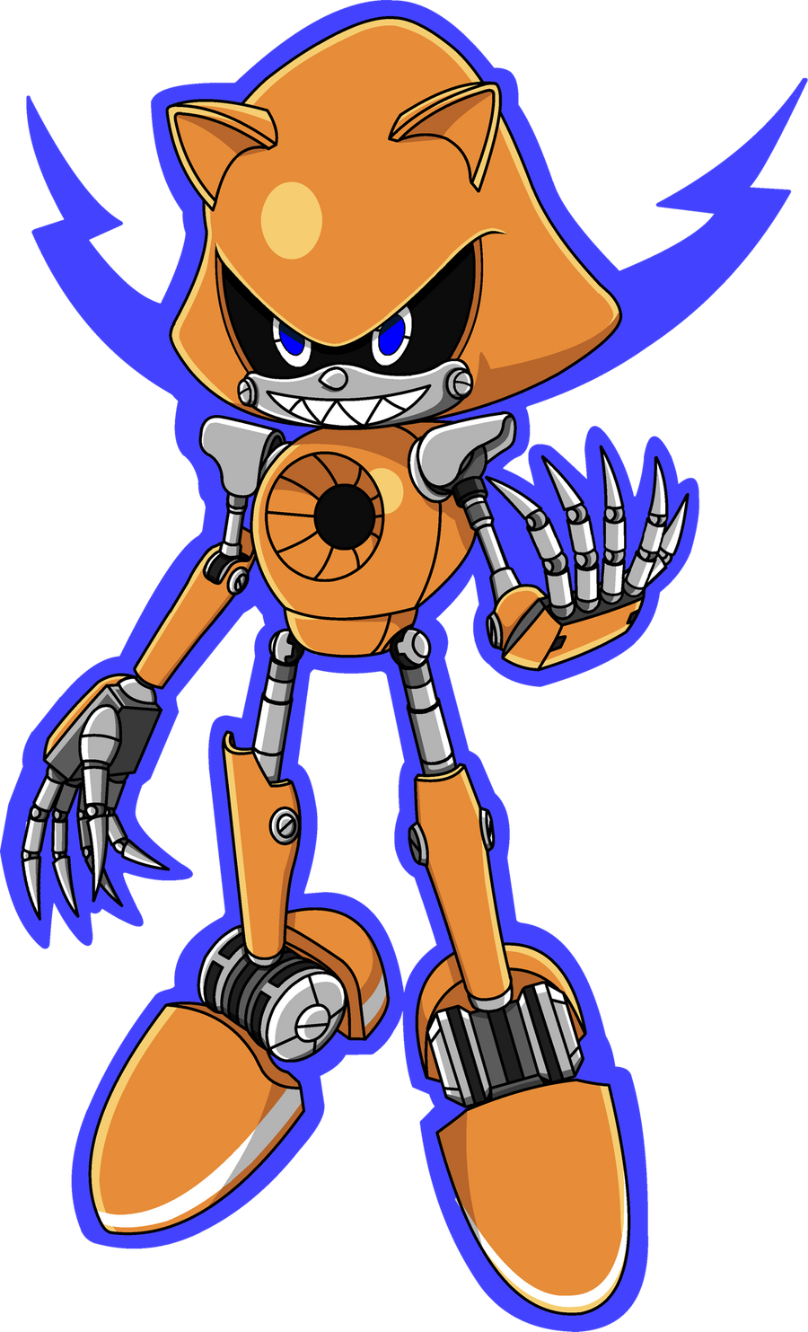 Commission: Neo Metal Sonic by VGAfanatic on DeviantArt
