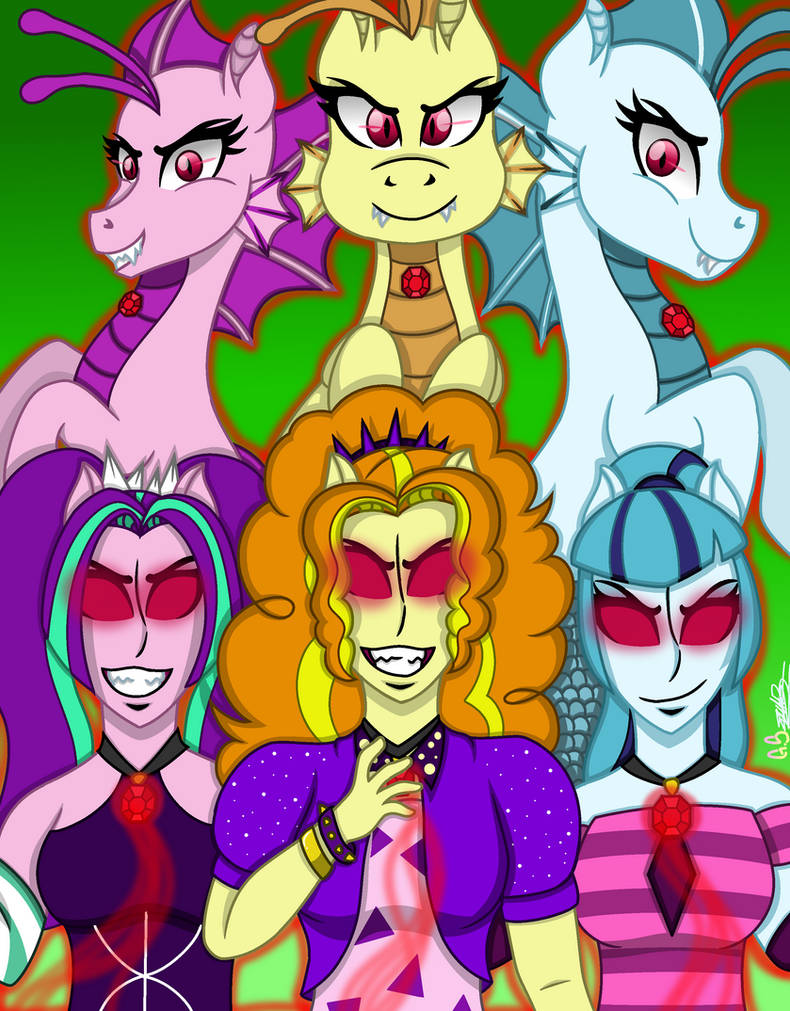 (MLP) The Dazzlings by TwinkleSentryMLP0809 on DeviantArt