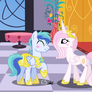 (MLP) [HEADCANON] Celestia AND Royal Dawn