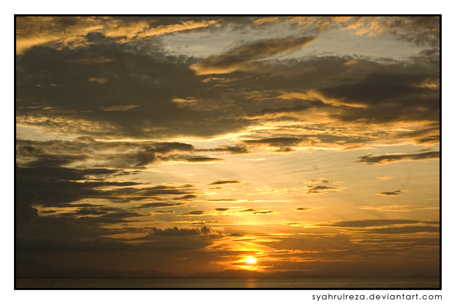 Sunset at Perhentian VIII