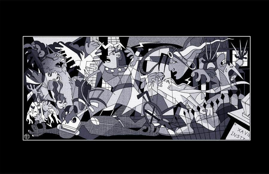 X-Men Guernica by Theamat