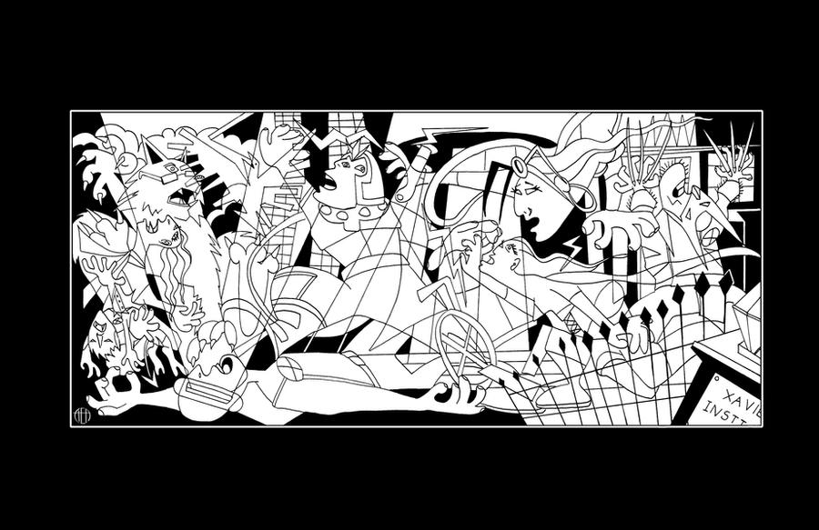 X-Men Guernica - INKS