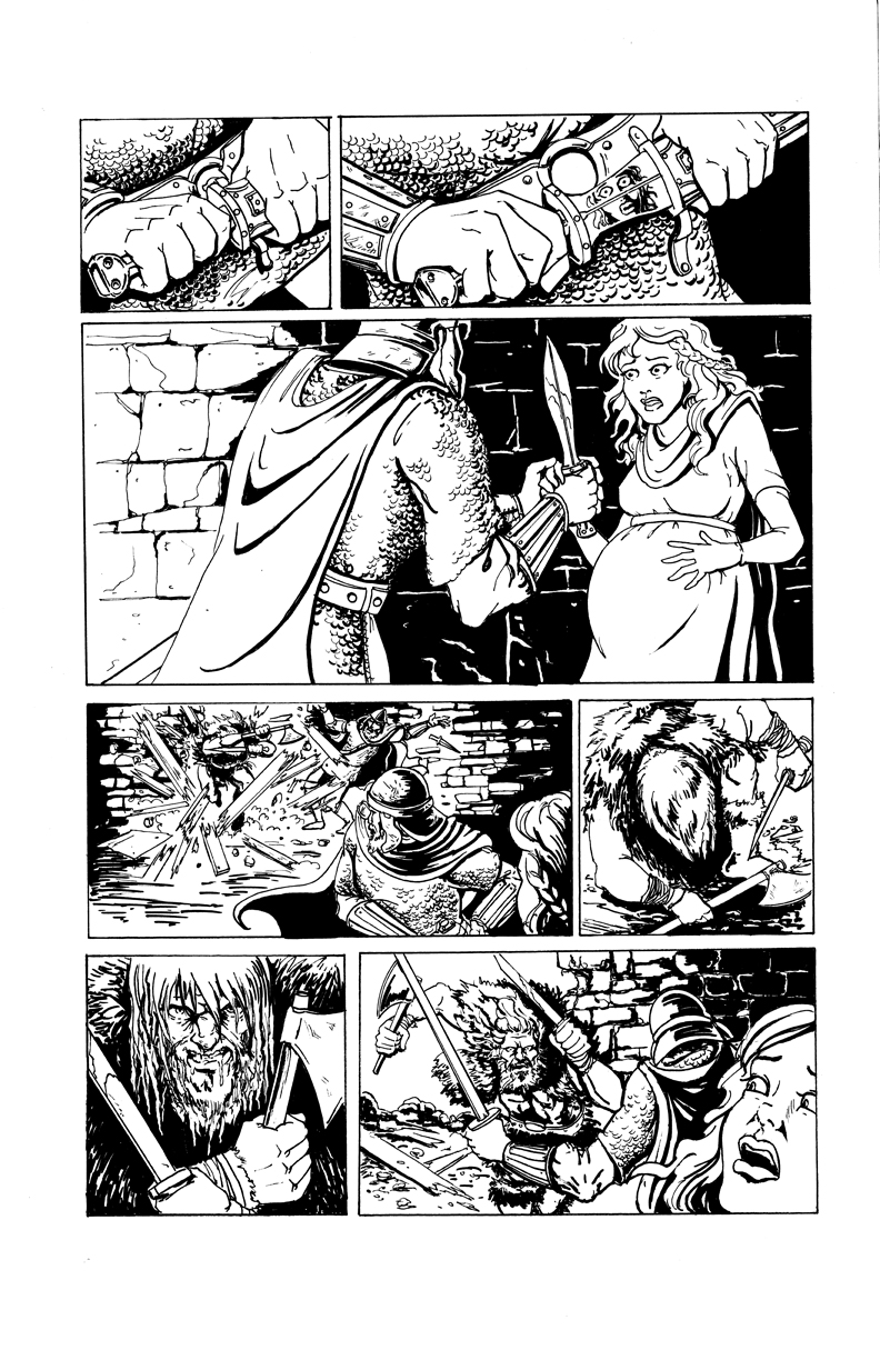 DARK AGE #1, Sample Page 3