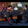 Stephen Colbert and the Man of Steel
