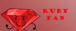 Ruby Fan button by Thegreenskyofbfdi