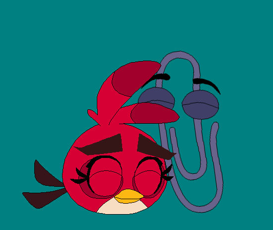 Clippy Anger Ruby And Clippy by angrybirdsweirdo on DeviantArt