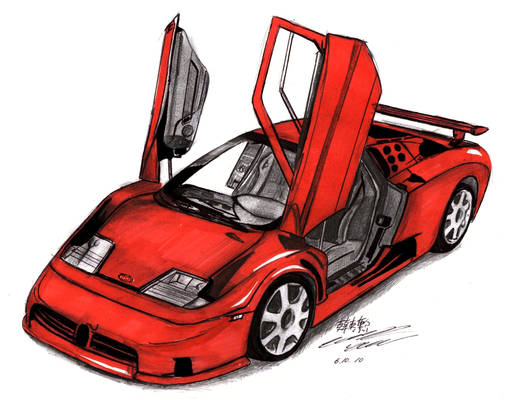 Berto's Bugatti EB110 Exotic