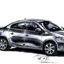 Renault Samsung SM3 drawing