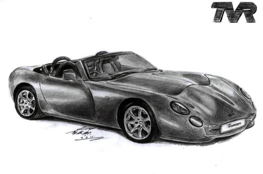 TVR Tuscan Cabrio Drawing