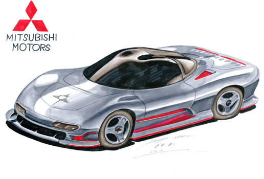  Mitsubishi HSR-II Concept Super Exotic Car by toyonda on DeviantArt