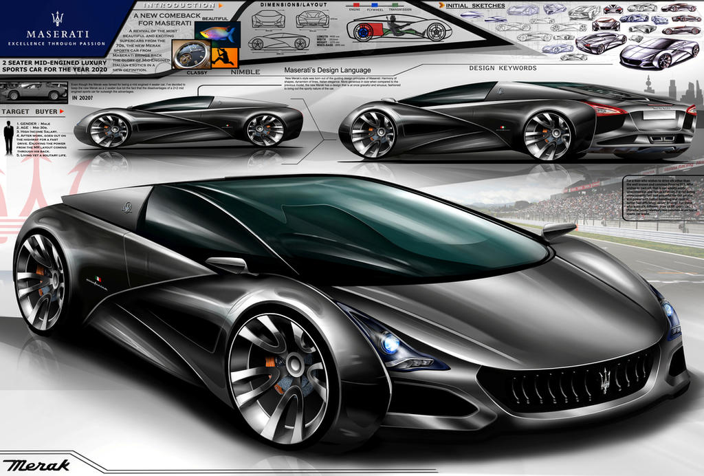 Maserati Merak Design Concept 2020 by toyonda on DeviantArt