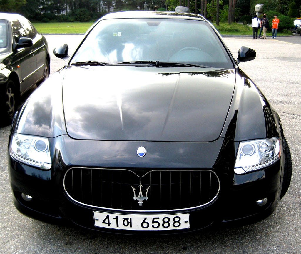 Black Maserati