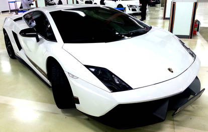 White Superleggera Coupe