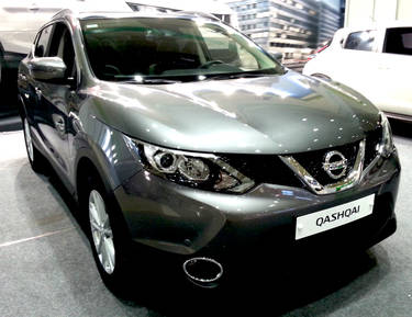 All New Nissan Qashqai Showcase Display