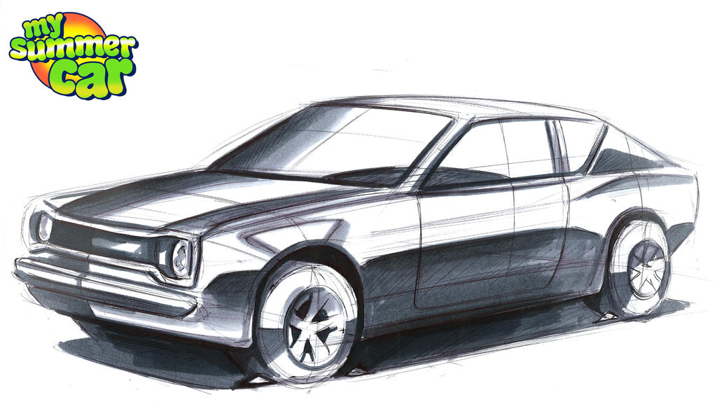 My Summer Car Satsuma Drawing By Toyonda On Deviantart