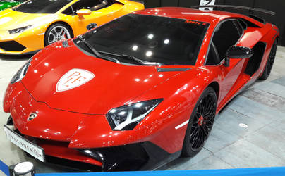 Red Aventador