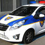 Chevy Spark Korean Police Service Patrol Unit