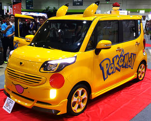 POKEMON : Pikachu Theme Kia Ray Microvan