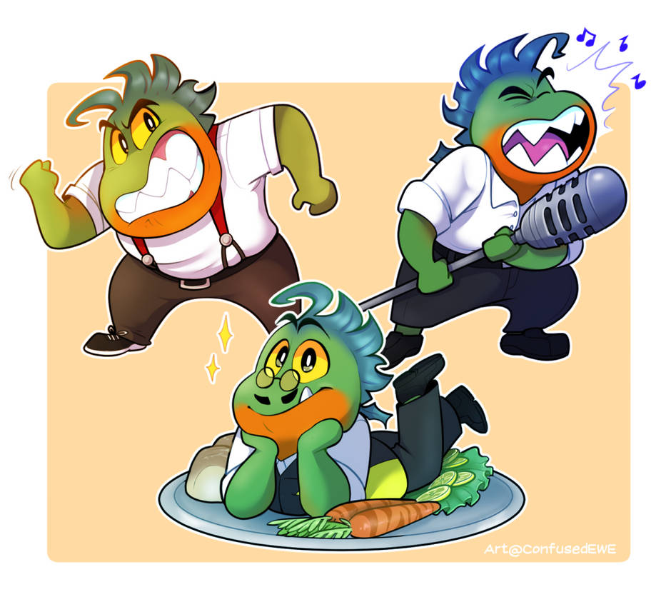 Funky Fish by ConfusedEWE on DeviantArt