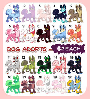 Dog Adopts (Re-priced)