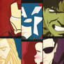 The Avengers Iphone paper