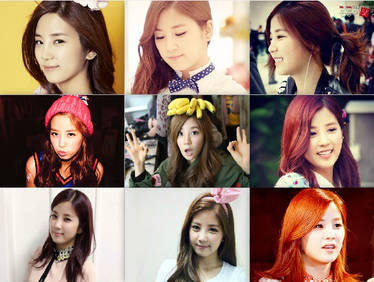 Nine Pictures of Chorong Collage