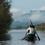 Going to school in a boat