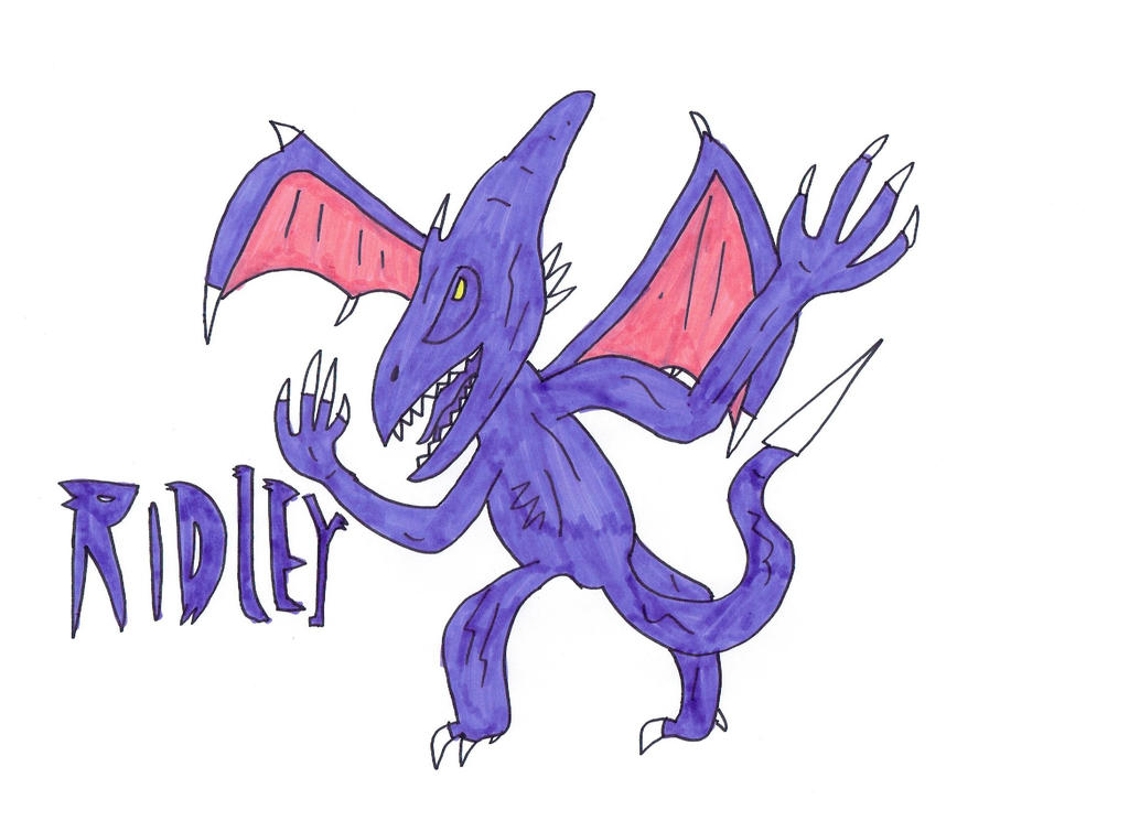 Baby Ridley Draw Ridley by Soraheartsforme on DeviantArt