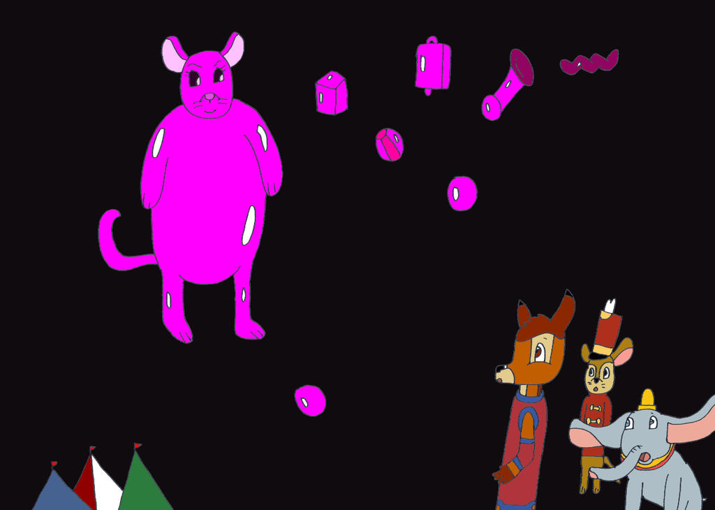 Bambi's Pink Mice On Parade by Soraheartsforme on DeviantArt