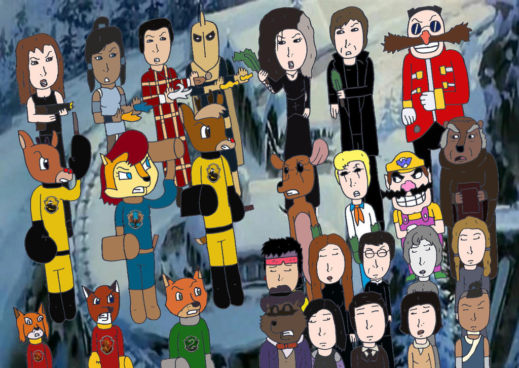 Deviantart Team Team Heroes VS Team Villains 52 by Soraheartsforme on DeviantArt