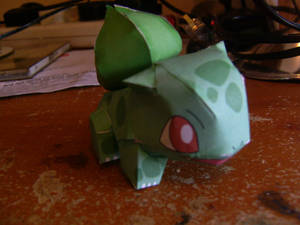 Pokemon Bulbasaur Papercraft