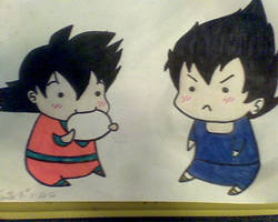 Goku and Veggie :D