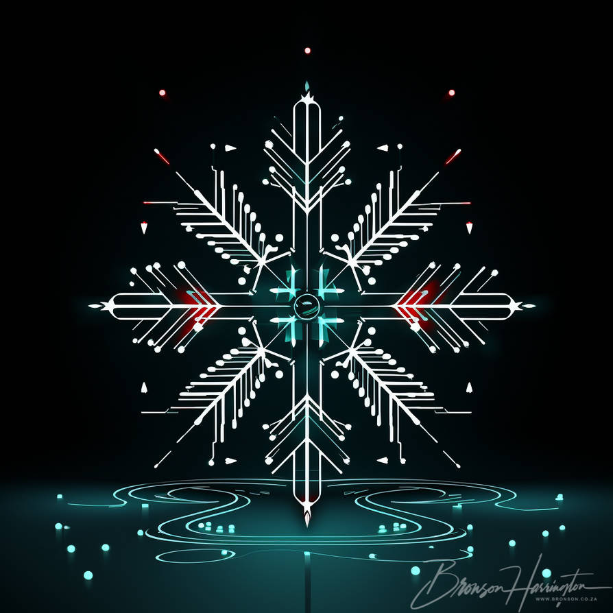 Digital Snowflake #1 by headspace on DeviantArt