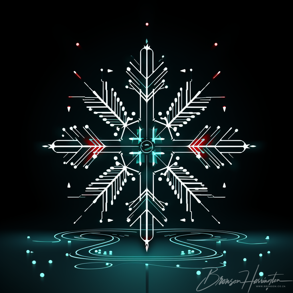 Digital Snowflake #1 by headspace on DeviantArt