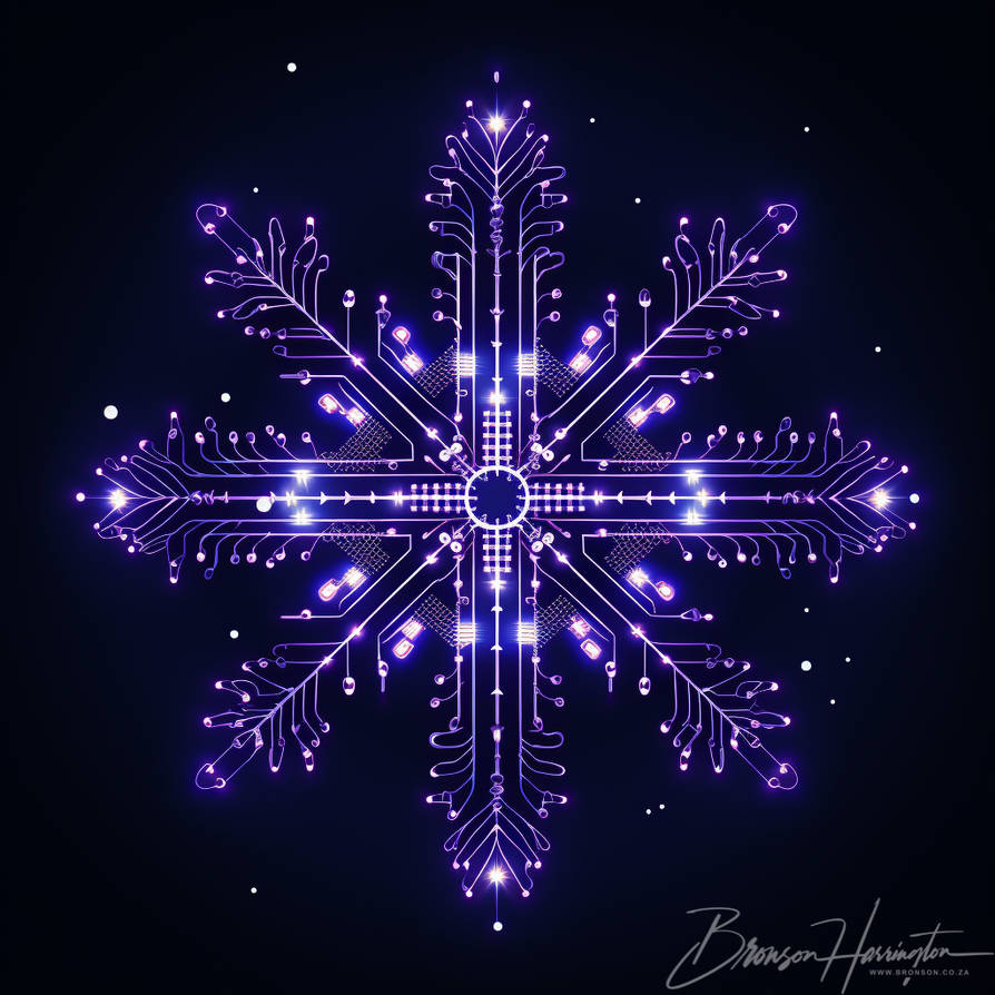 Computer Graphic Snowflake Digital Snowflakes #5 by headspace on DeviantArt