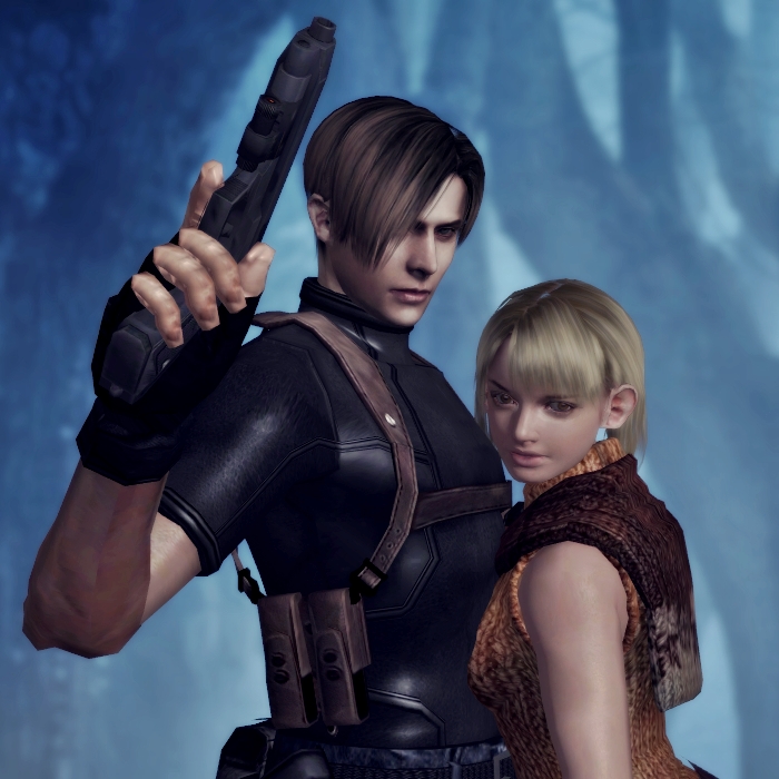 RE4 Leon and Ashley Wallpaper by LadyofRohan87 on DeviantArt