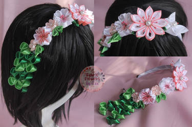 Kanzashi Headband by Cee