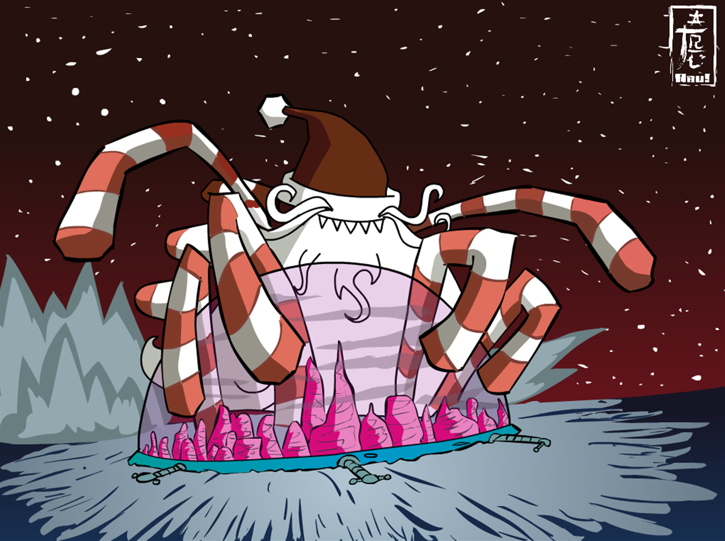 Santa claus from invader zim