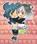Kymmi and Valentine (#7) by Chinxinator10
