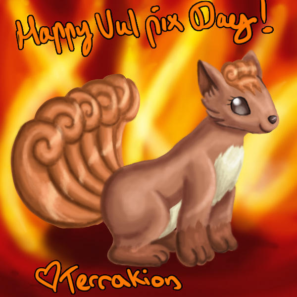 Vulpix Bday Vulpix day by SkinsT on DeviantArt