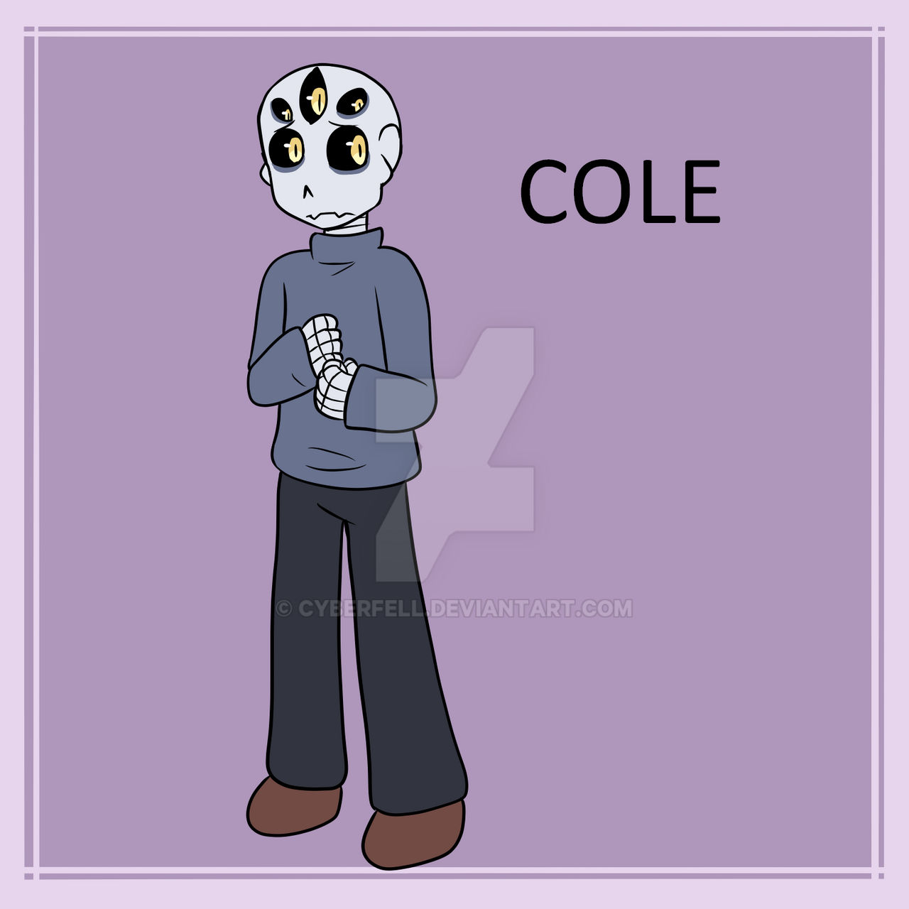 Cole (Redraw) by CyberFell on DeviantArt